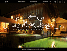 Tablet Screenshot of meix-lagor.fr